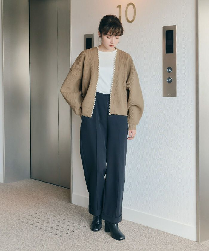大人気❤︎sono❤︎春夏 パールボタン ハゴロモ カーディガン 大人気❤︎sono❤︎春夏 パールボタン ハゴロモ カーディガン