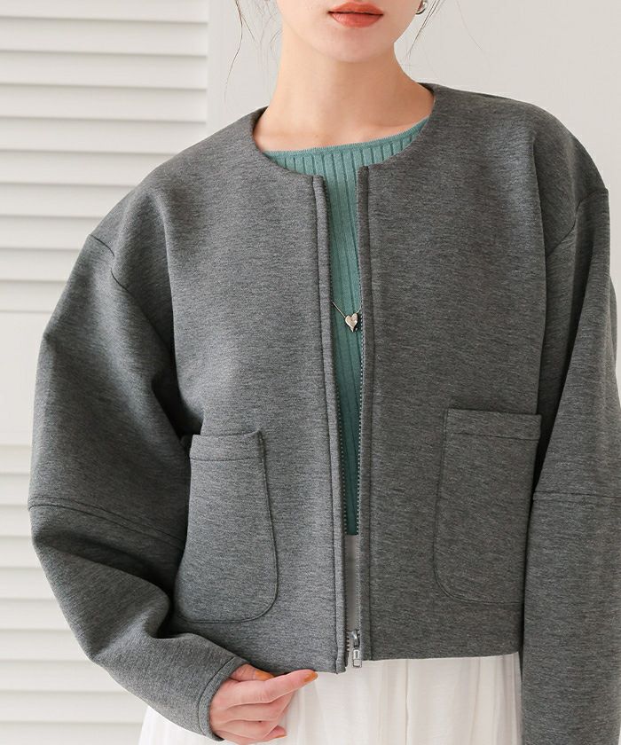 コクーンスリーブブルゾン | titivate