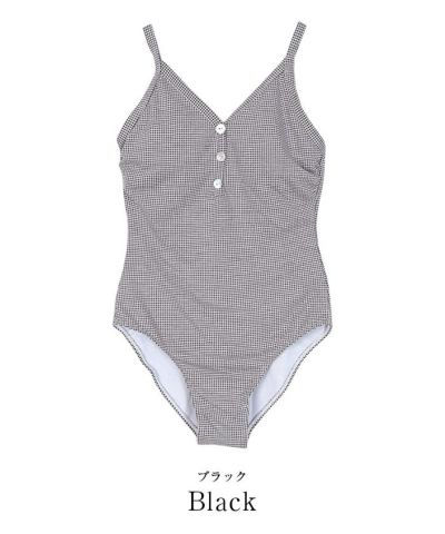 ギンガムチェックワンピース/水着【SEADRESS シードレス】 | titivate