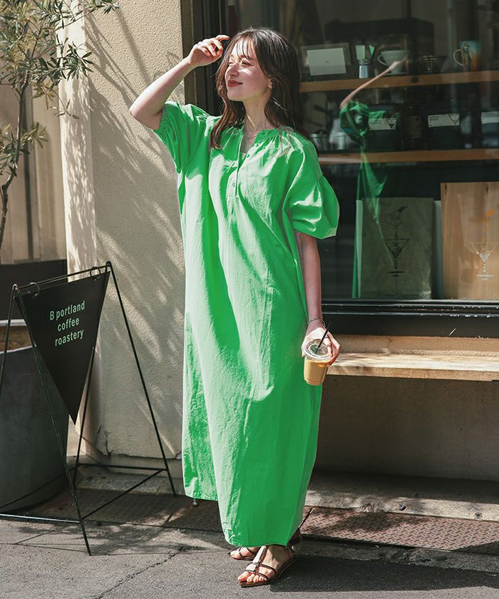 カフタンシャツワンピース | titivate