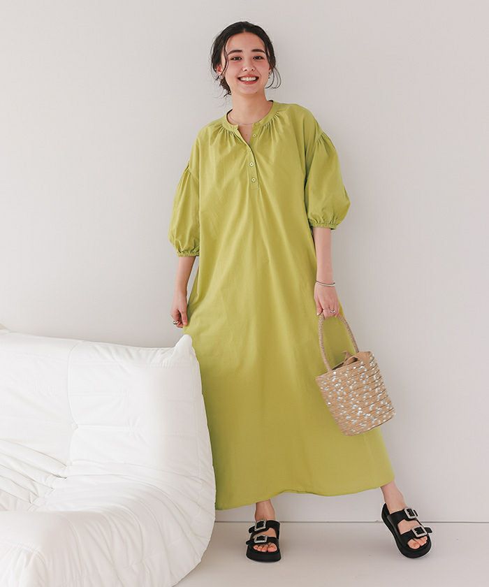 カフタンシャツワンピース | titivate