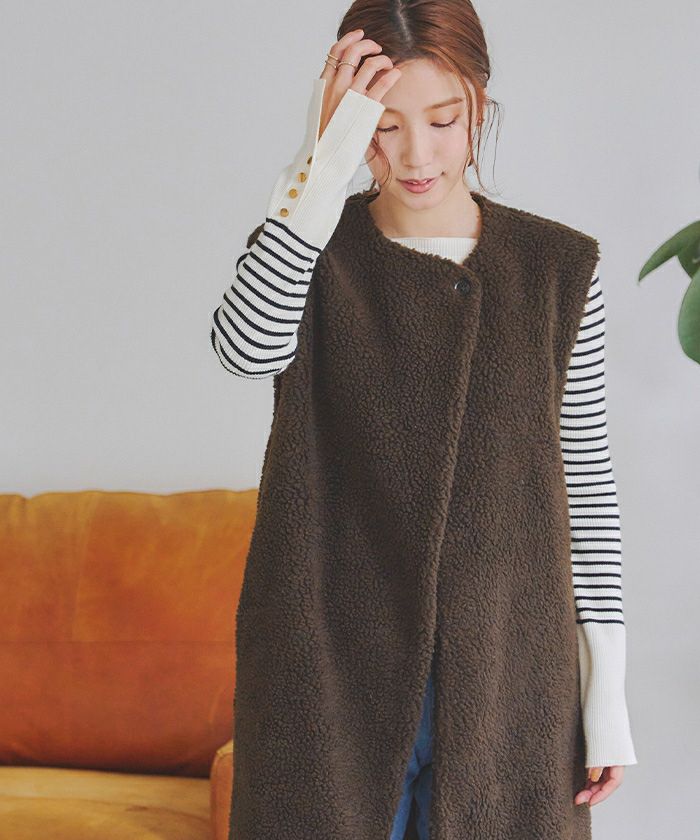 ボアロングジレ | titivate