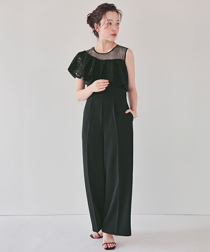 ラッフルレースオールインワン | titivate