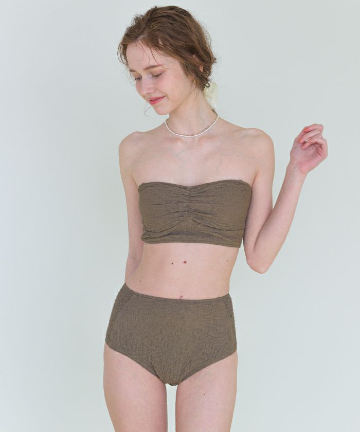 Sea 様リクエスト　2点 2wayショルダー×ハイウエストビキニ/水着【SEADRESS シードレス