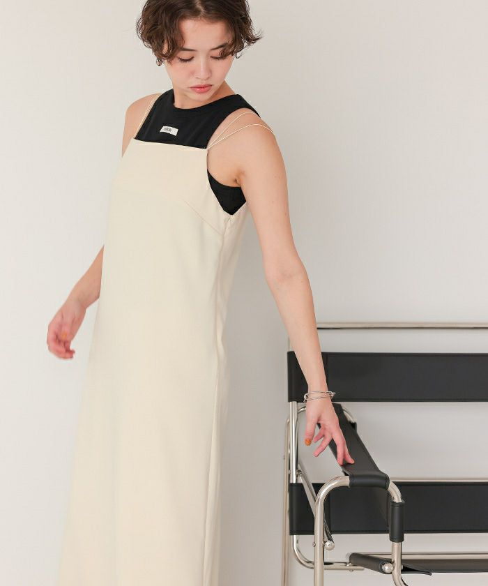 Iラインキャミソールワンピース | titivate