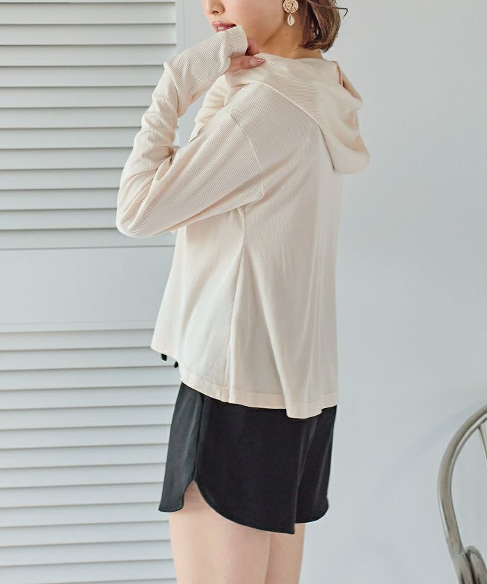 フード付トップスラッシュガードセットアップ【SEADRESS シードレス