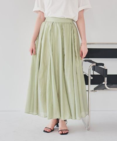 新品タグ付き　シアーギャザースカート 自由区 スカート シアーギャザー : ZOZOTOWN Yahoo!店 - 通販