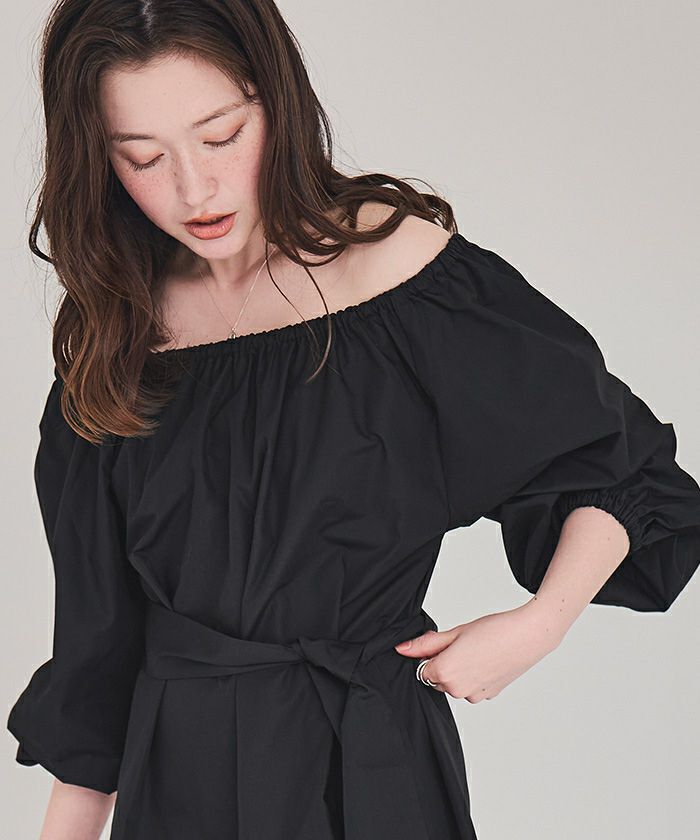 vivienne★2wayチュニック バントロア vingtrois レディーストップス 2wayシャツチュニック