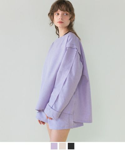 リネンライクルーズデザインセットアップ/ラッシュガード【SEADRESS