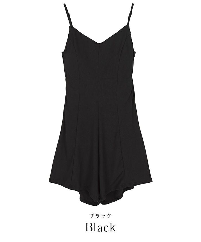 キャミソールシンプルロンパース/オールインワン水着【SEADRESS
