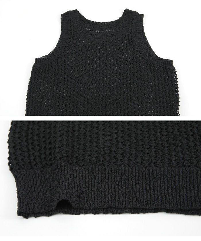 ループヤーンノースリーブトップス【メール便可／100】 | titivate