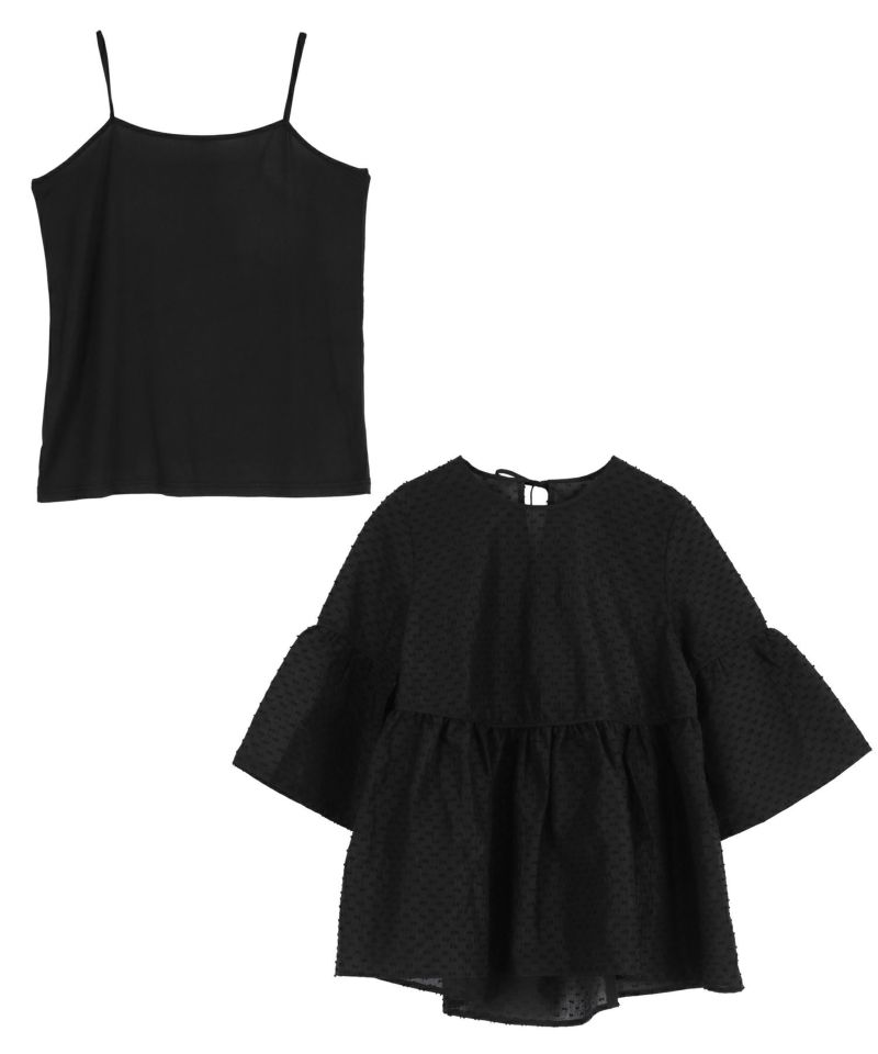マチャット バックリボントップス 正規品 machatt back ribbon tops バックリボントップス