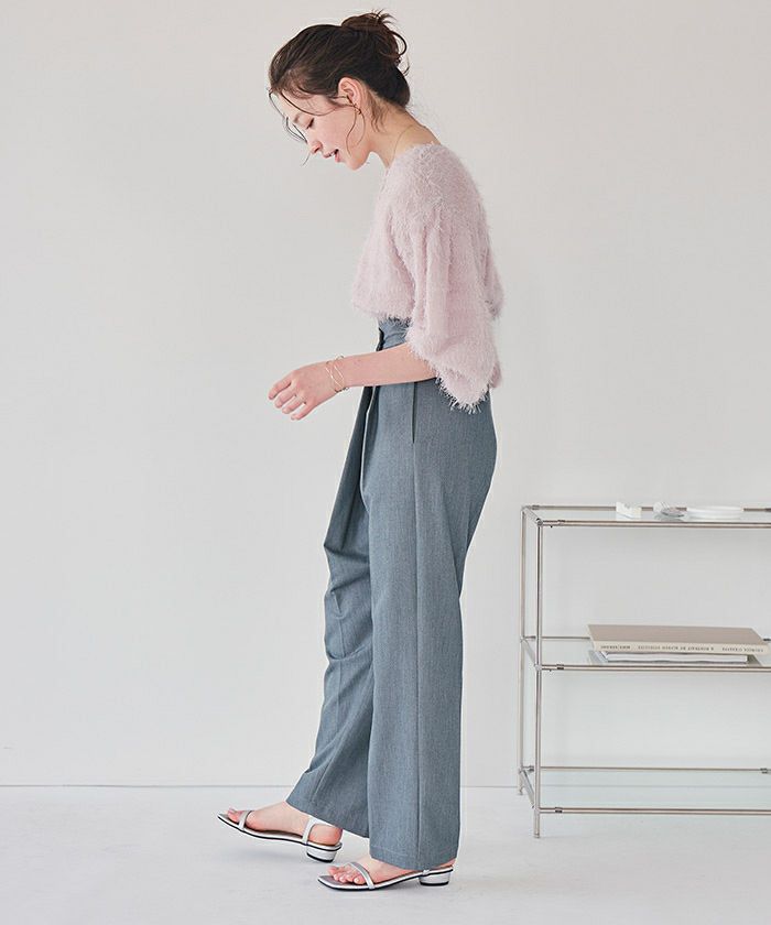 前後2wayフリンジシアートップス【メール便可／100】 | titivate