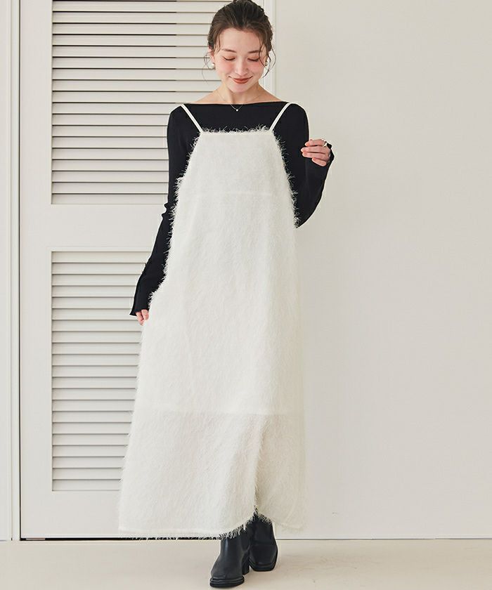 フリンジキャミソールワンピース | titivate