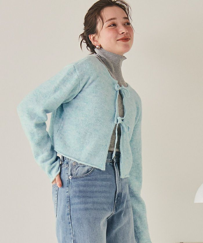 前後2wayリボンデザインニット | titivate