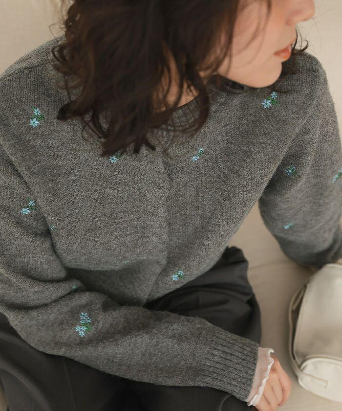 OLLEBEBLA ♥️ぶたさんお花刺繍毛毛アルパカ混ニットカーディガン 楽天市場】【40％OFF SALE】アルベロベロ(Alberobello