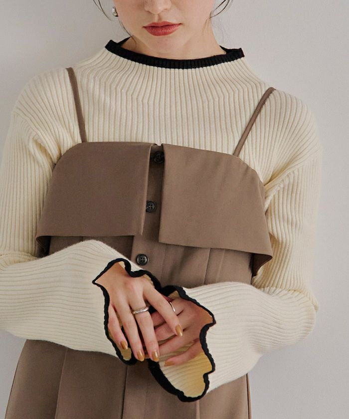 キャミソール/ベアトップ2wayワンピース | titivate