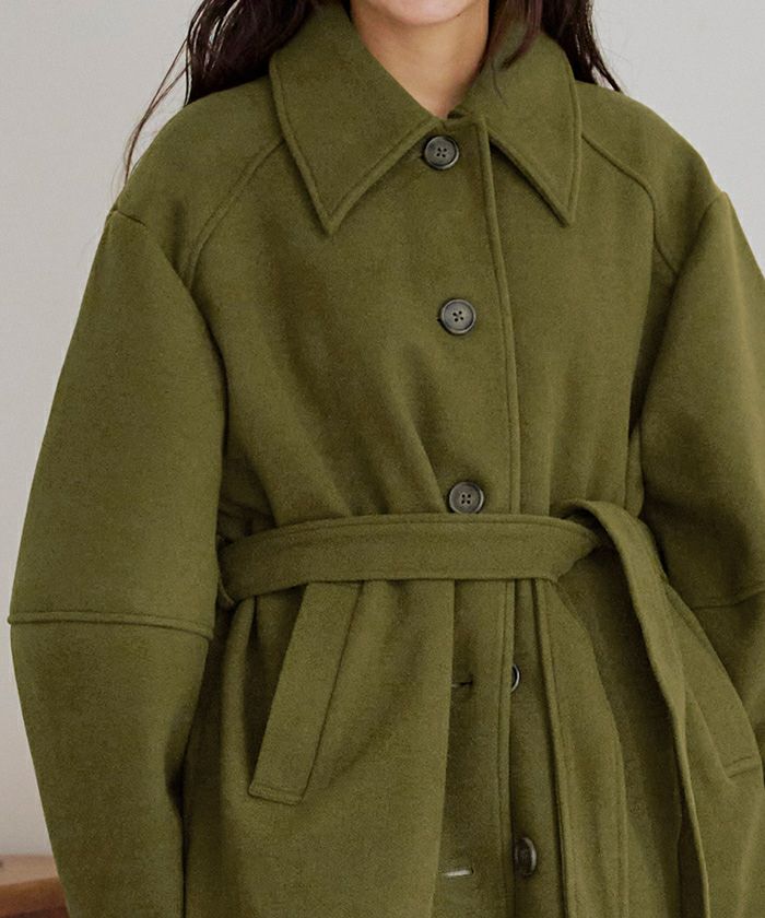 ランタンスリーブロングコート | titivate