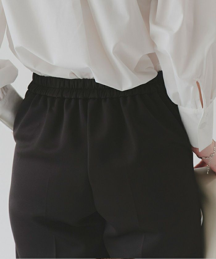 ファモン　テーパードパンツ ストレッチ美脚テーパードパンツ | titivate