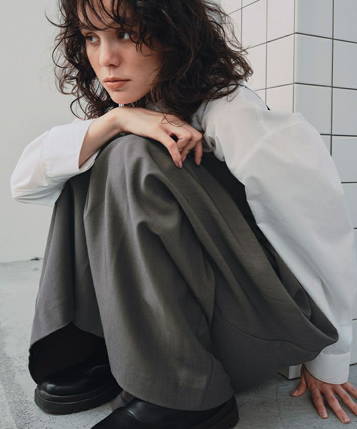 コクーンシルエットキャミソールワンピース | titivate