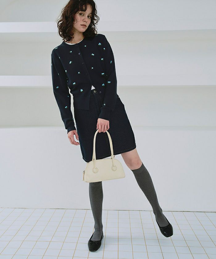 188t*美品 tao コムデギャルソン クロシェ フラワー刺繍 カーディガン 188t*美品 tao コムデギャルソン クロシェ フラワー刺繍