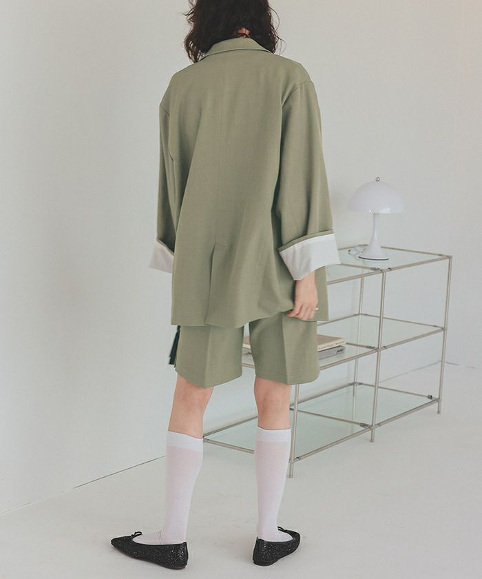 ストレートシルエットハーフパンツ | titivate