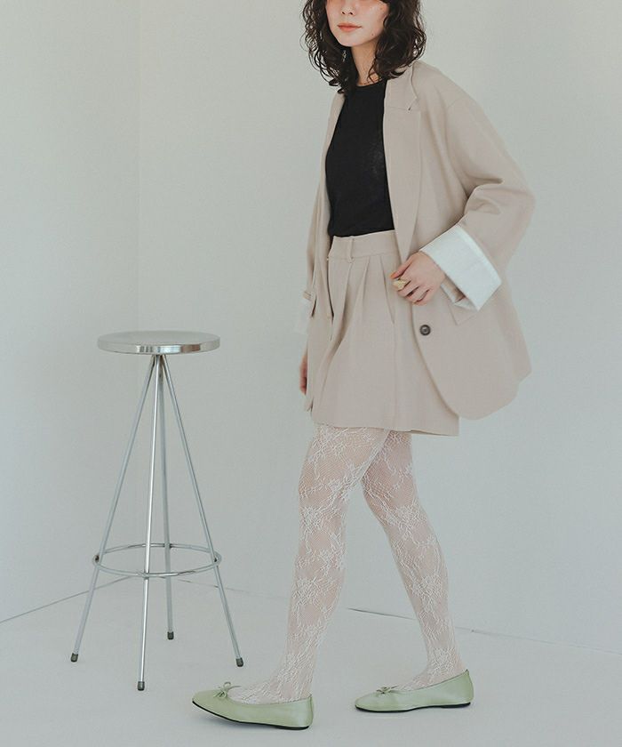 ツータックショートパンツ【メール便可／100】 | titivate