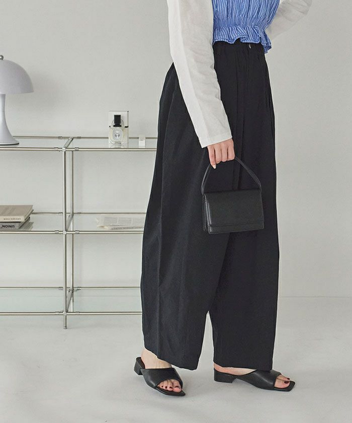 カーヴィーシルエットゴムパンツ | titivate
