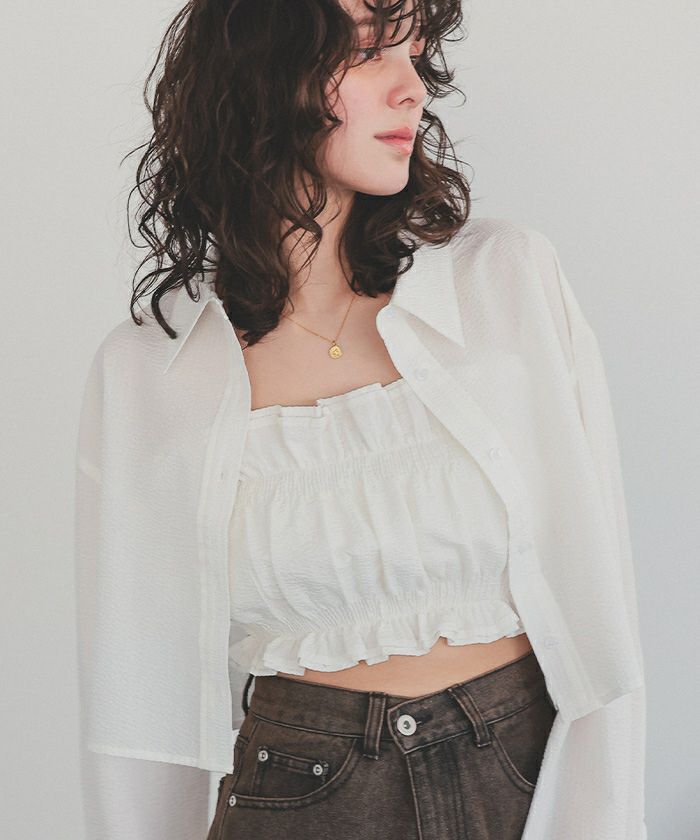 サッカーストライプシャーリングビスチェ【メール便可／70】 | titivate