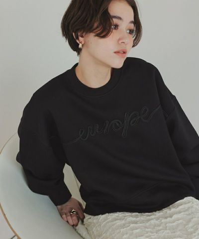 アヤン　ポンチフーテッドプルオーバー quaranciel:〈洗濯機可能〉ポンチ ドロスト ルーズ プルオーバー