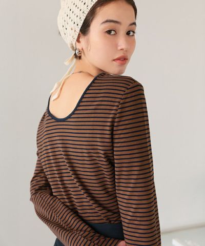 オフショルダーニット | titivate