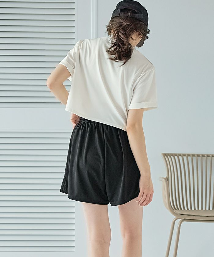 4点セット/半袖Tシャツ×ショートパンツ×ビキニ/水着【SEADRESS