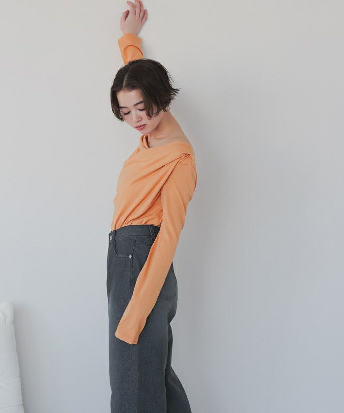 VERONICA オフショルダー ドロストオフショルCT|ems excite | RETRO GIRL ONLINE STORE