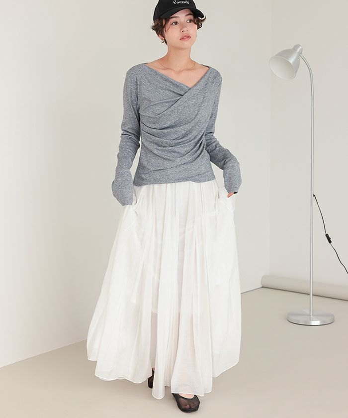 VERONICA オフショルダー ドロストオフショルCT|ems excite | RETRO GIRL ONLINE STORE