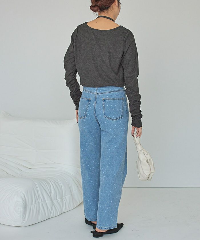 チョーカーデザインリブトップス【メール便可／25】 | titivate