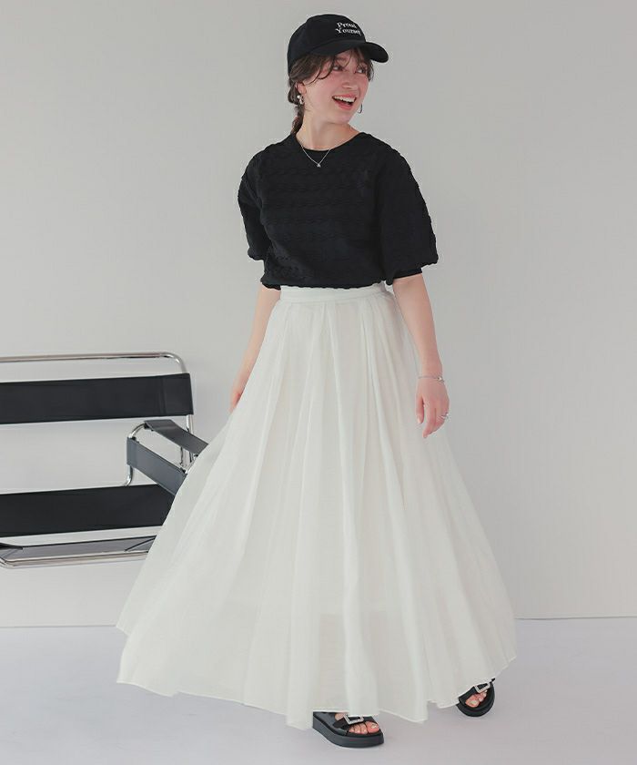 シアータックボリュームスカート | titivate