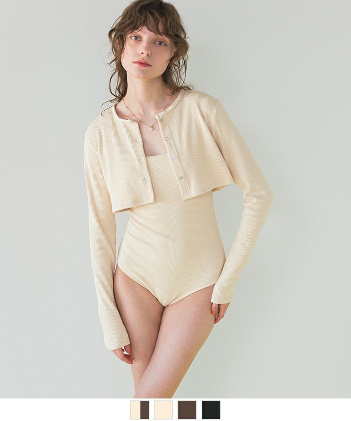 長袖カーディガン付ワンピース/セット水着【SEADRESS シードレス