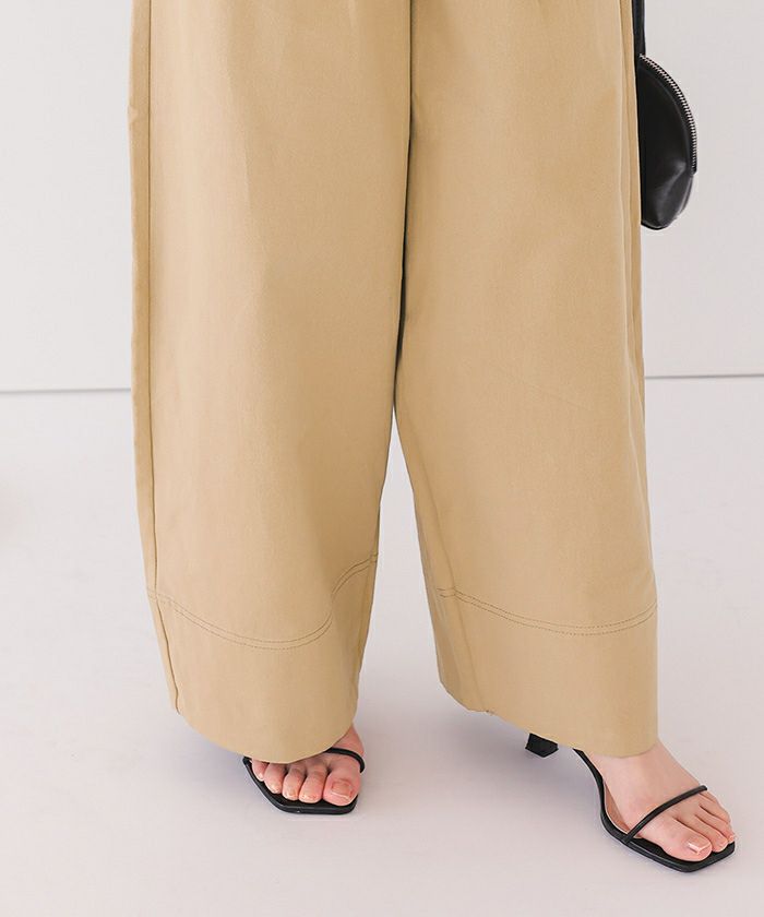 ツータックバレルパンツ | titivate