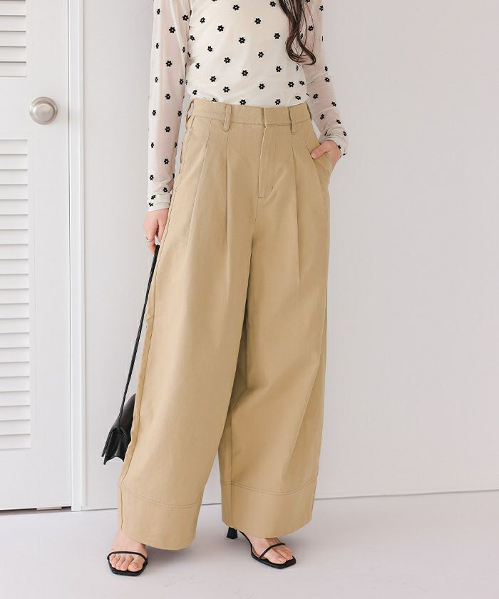 ■美品ZIMMERMANN【定価13】総レースダブルタッククロップドバレルパンツ □美品ZIMMERMANN【定価13】総レースダブルタッククロップド