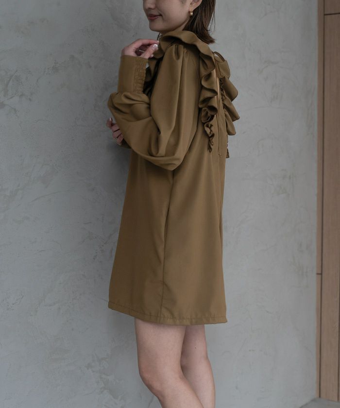 sea dress 3点セット/長袖オールインワンラッシュガード×ビキニ/水着 3点セット/長袖オールインワンラッシュガード×ビキニ/水着