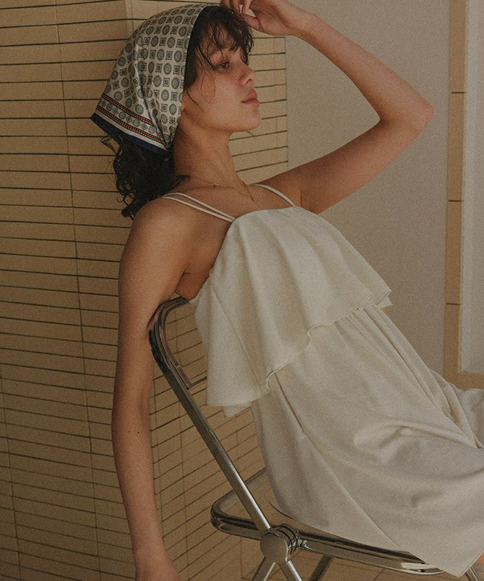 レイヤードデザインオールインワン/ワンピース水着 | titivate