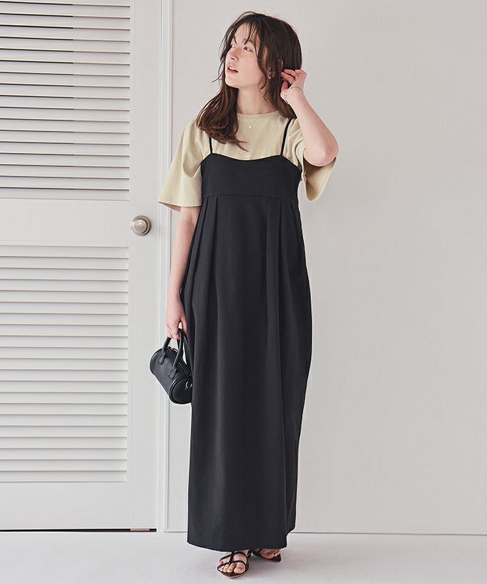 トップス　user_a752d8b7 sama クルーネックタックスリーブトップス【メール便可／100】 | titivate