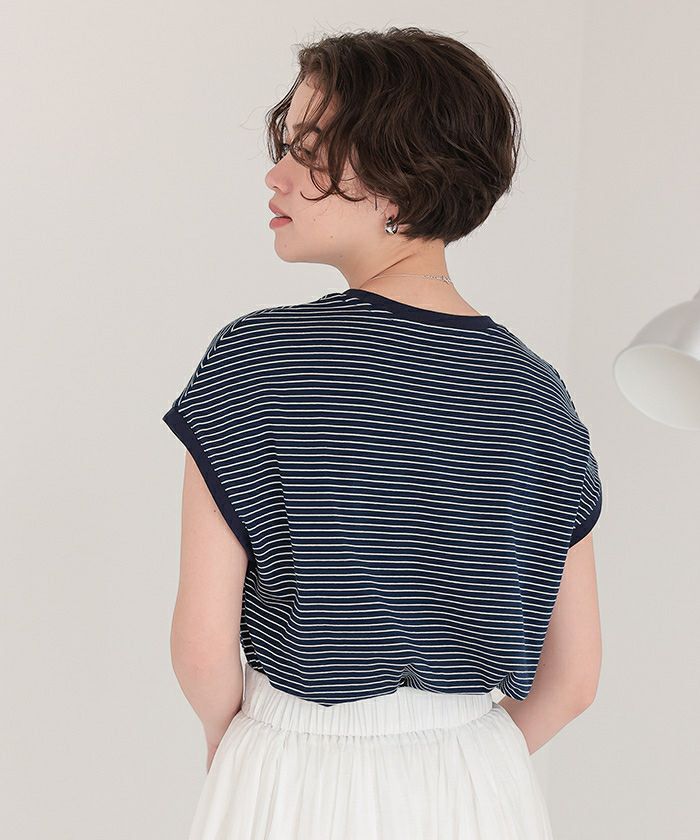 ボーダーリンガーTシャツ【メール便可／60】 | titivate