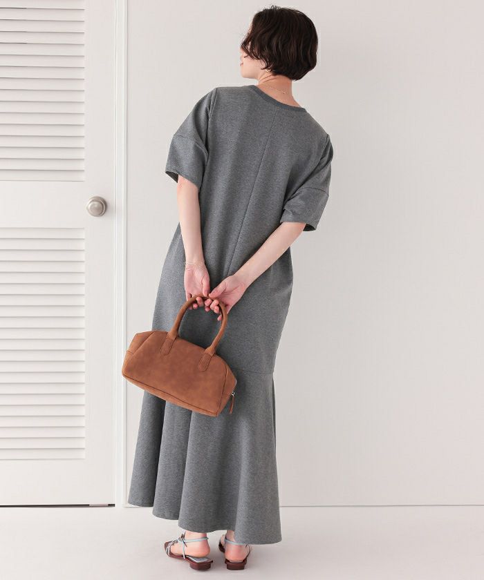 ランタンスリーブマーメイドワンピース | titivate