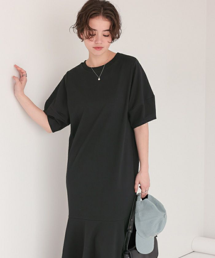 ランタンスリーブマーメイドワンピース | titivate