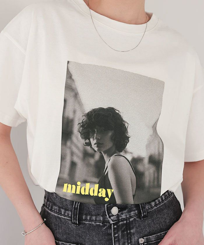 オーバーサイズフォトTシャツ【メール便可／100】 | titivate
