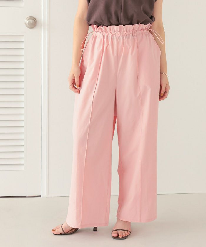 撥水ドローストリングイージーパンツ | titivate