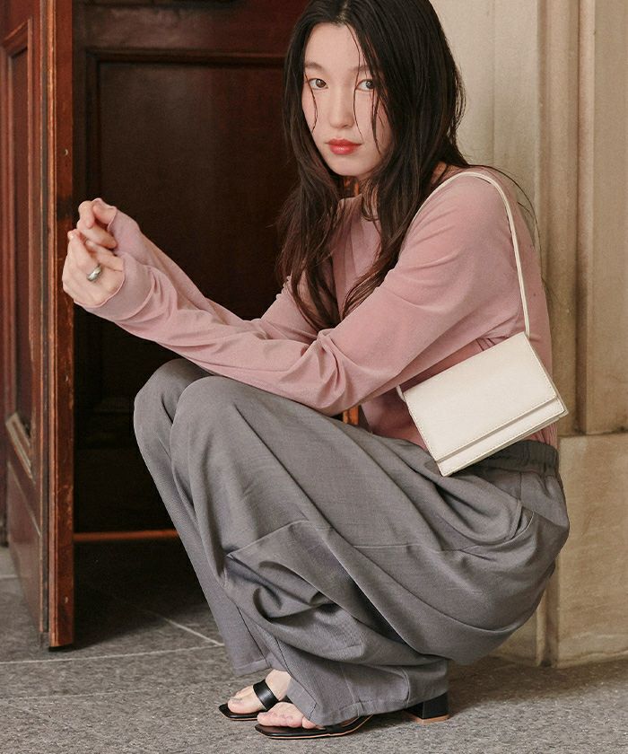 シアーベロアロングTシャツ | titivate