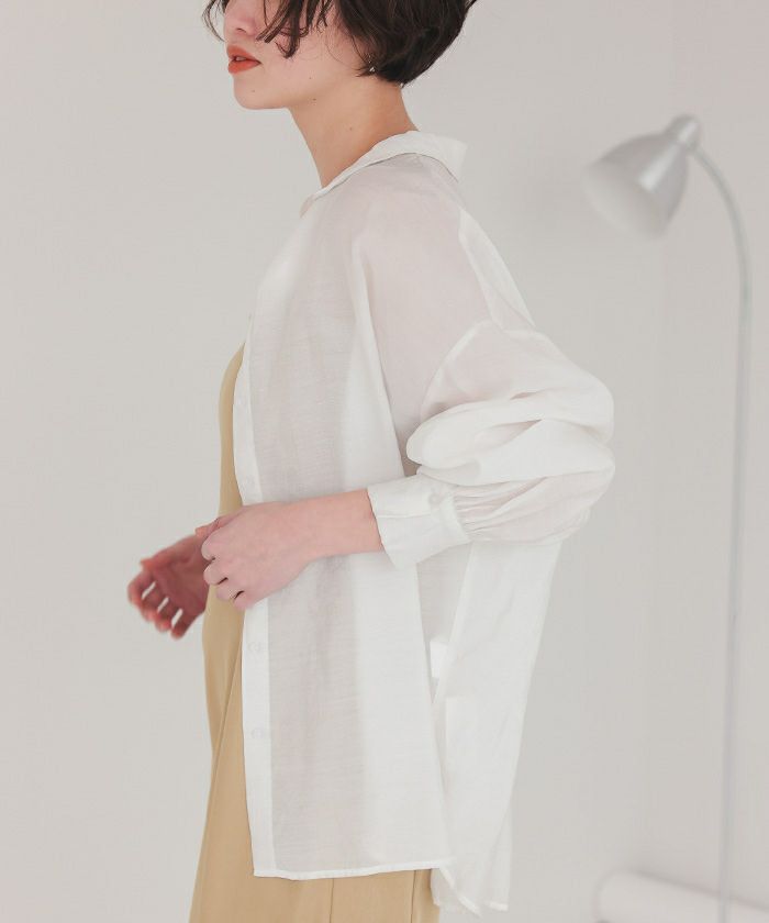 ベーシックシアーシャツ | titivate