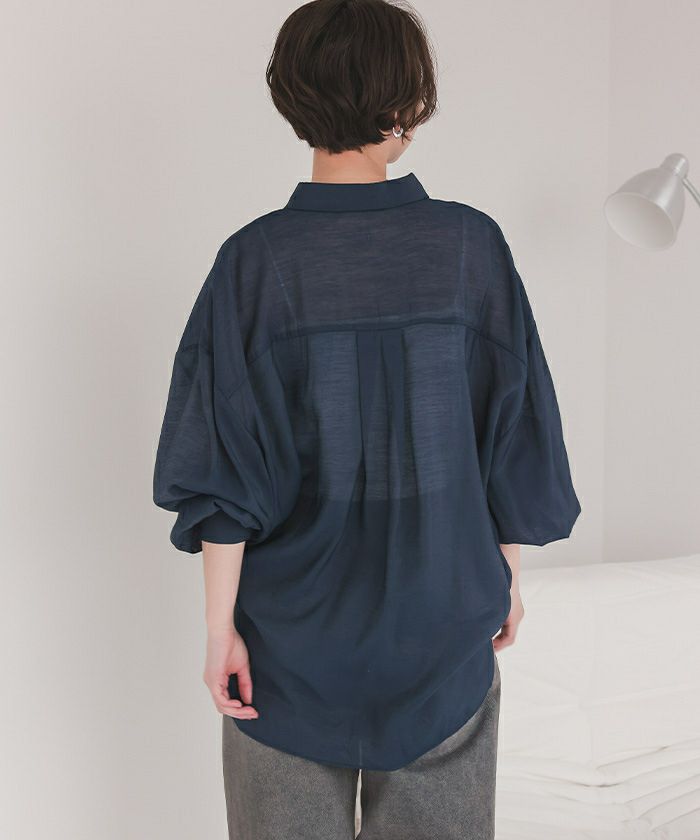 ベーシックシアーシャツ | titivate